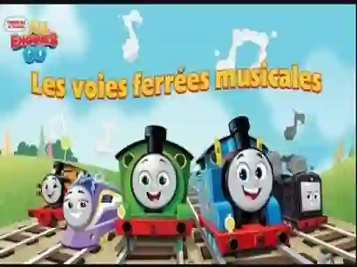 שפּיל Thomas All Engines Go: Les Voies Ferr?es Musicales אָנליין