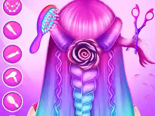 שפּיל Braid Hair Salon Girls אָנליין