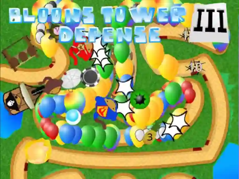 שפּיל Bloons Tower Defense 3 אָנליין