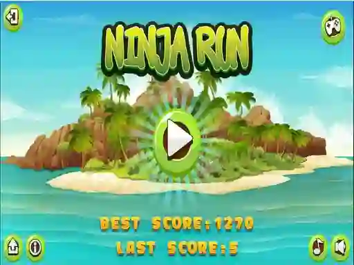 שפּיל Ninja Run אָנליין