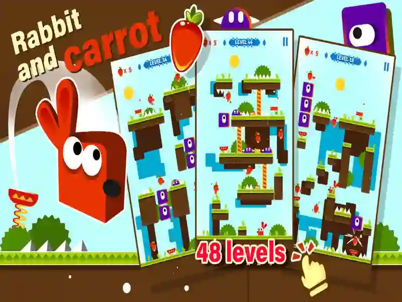 שפּיל Rabbit & Carrot אָנליין