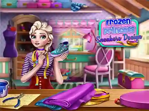 שפּיל Frozen Princess Sneakers Design אָנליין