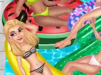 שפּיל Princess Pool Party Floats אָנליין