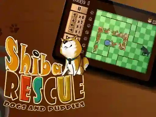 שפּיל Shiba rescue : dogs and puppies אָנליין