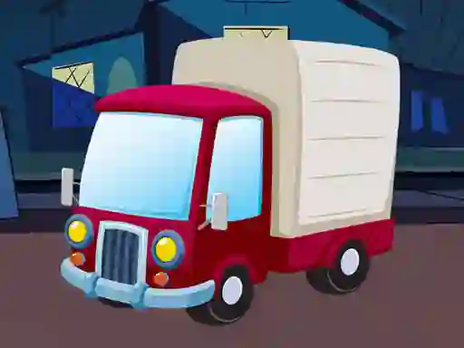 שפּיל Fun Truck Jigsaw אָנליין