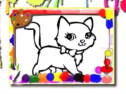 שפּיל Sweet Cats Coloring אָנליין