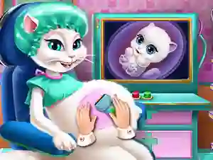 שפּיל Kitty Pregnant Check-up אָנליין