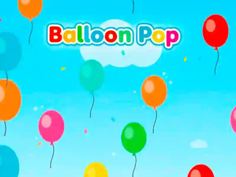 שפּיל Balloon Pop אָנליין