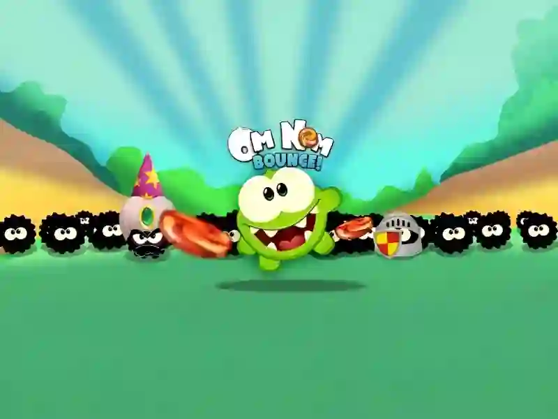 שפּיל Om Nom Bounce אָנליין