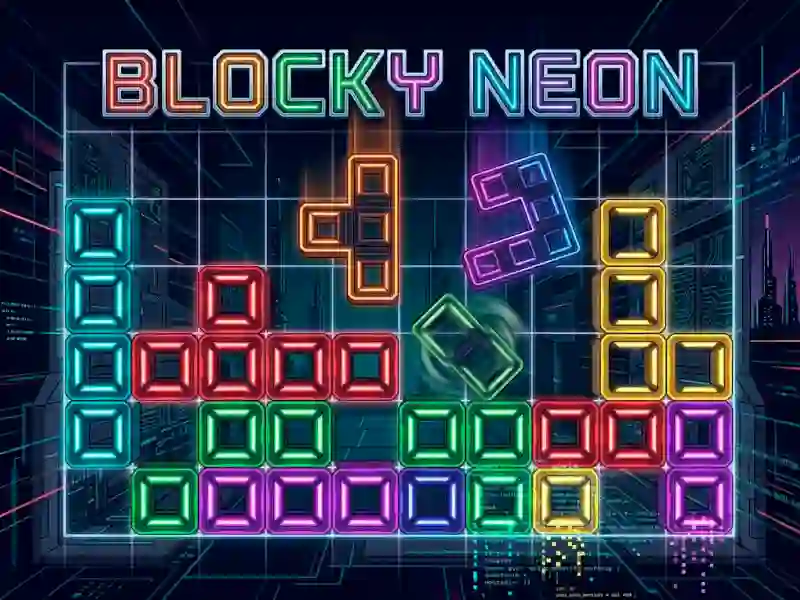 שפּיל Blocky Neon אָנליין