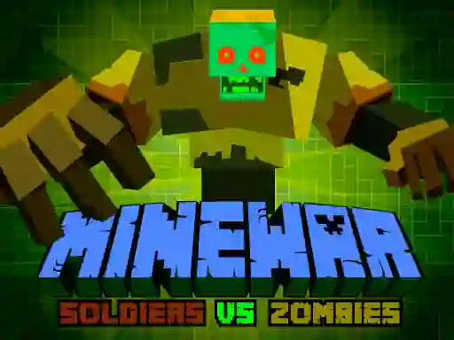 שפּיל Minewar Soldiers vs Zombies אָנליין