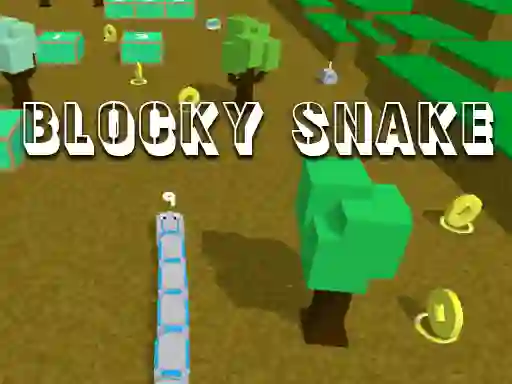 שפּיל Blocky Snake אָנליין