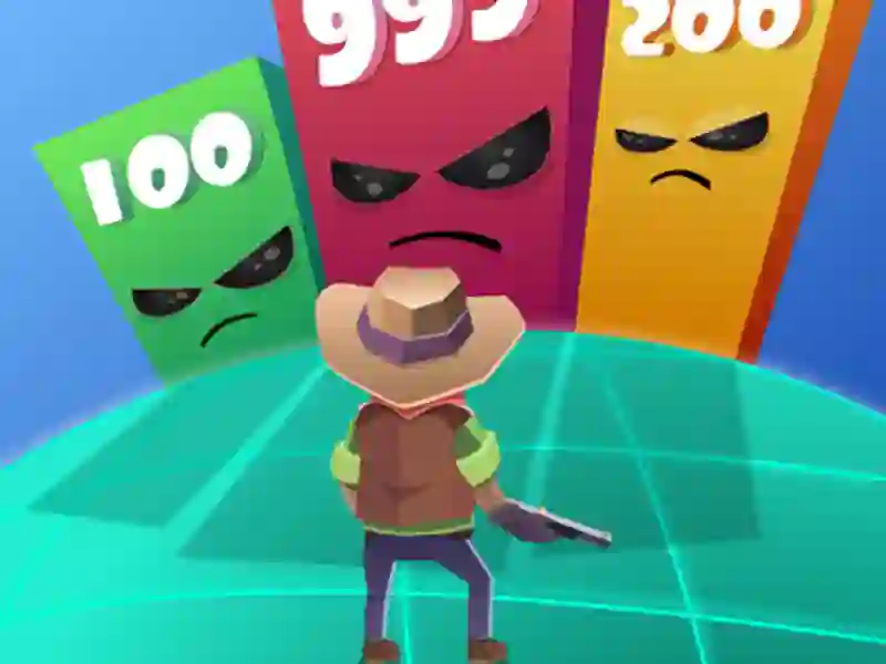 שפּיל Shoot Block Rush 3D אָנליין