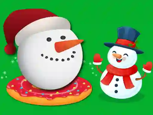 שפּיל Flappy Snowball Xmas אָנליין