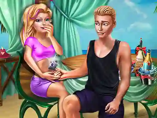 שפּיל Ellie Beach Proposal אָנליין