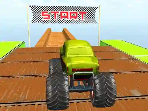 שפּיל Mega ramp Monster truck אָנליין