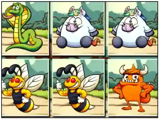 שפּיל Animals Memo Match אָנליין