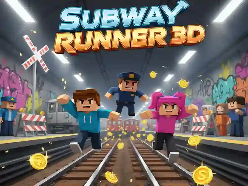 שפּיל Subway Runner 3D אָנליין