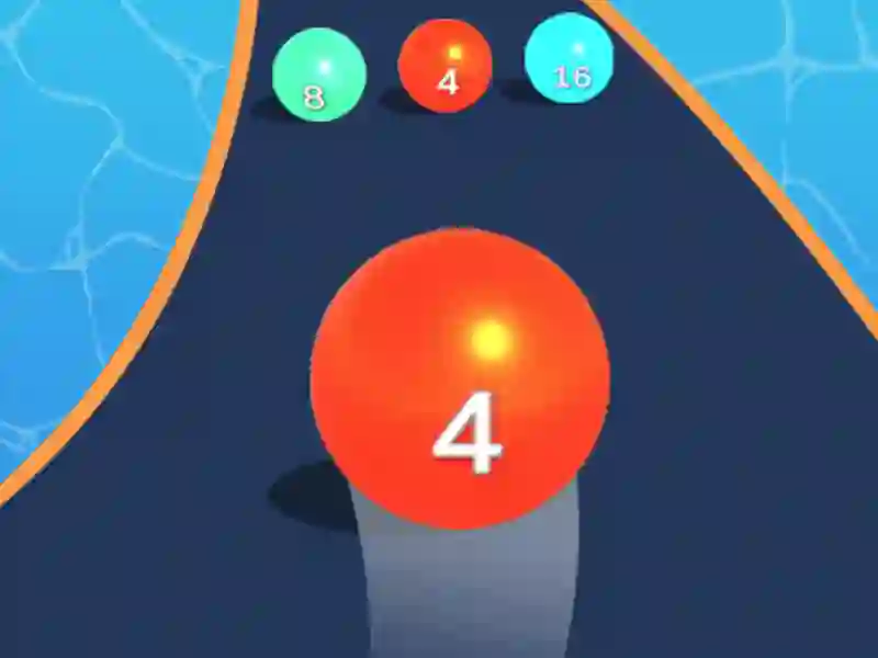 שפּיל Color Ball Run 2048 אָנליין