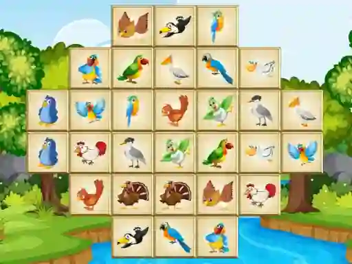 שפּיל Birds Mahjong Deluxe אָנליין