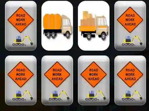 שפּיל Work Trucks Memory אָנליין