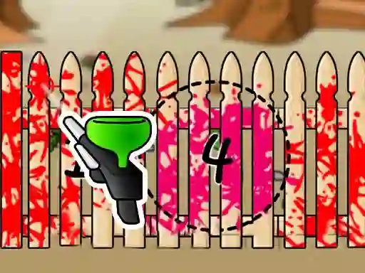 שפּיל Paint the Fence אָנליין