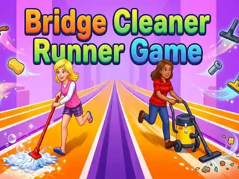 שפּיל Bridge Cleaner Runner Game אָנליין