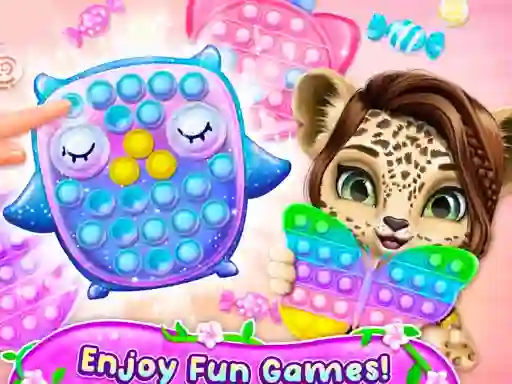 שפּיל My Leopard Baby אָנליין