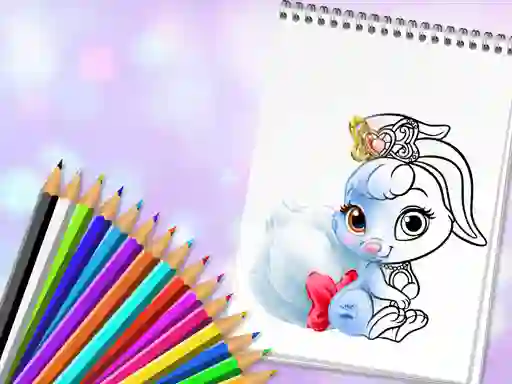 שפּיל Cute Animals Coloring Book אָנליין