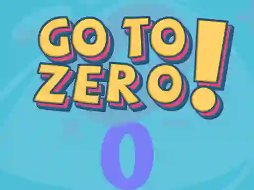 שפּיל Go To Zero אָנליין