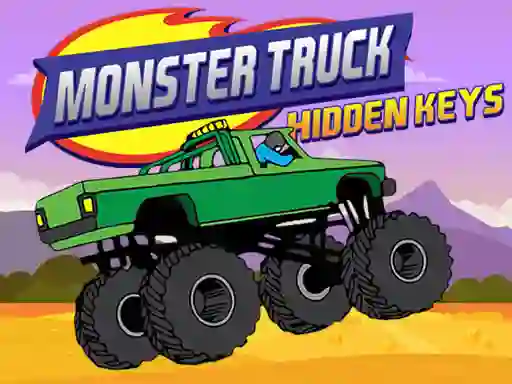 שפּיל Monster Truck Hidden Keys אָנליין