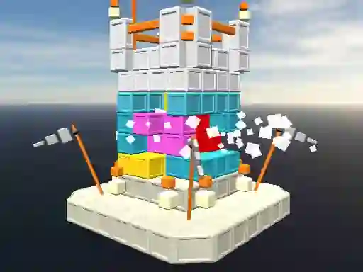 שפּיל Castle Block Destruction אָנליין