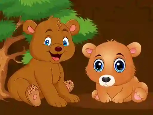 שפּיל Baby Bear Jigsaw אָנליין