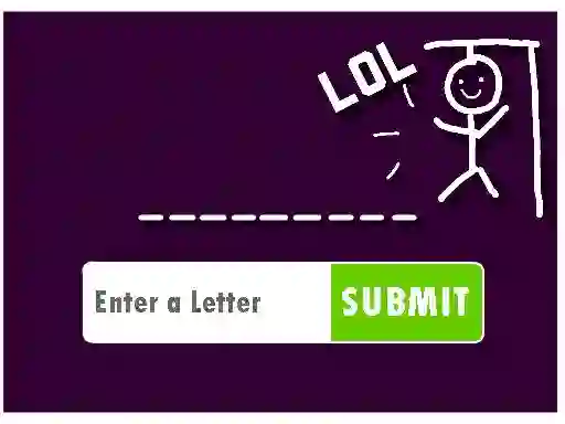 שפּיל Internet Hangman אָנליין