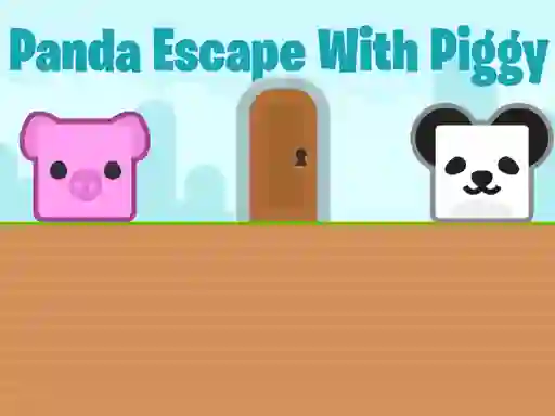 שפּיל Panda Escape With Piggy אָנליין