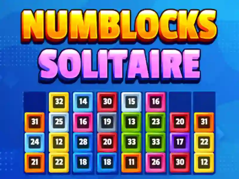 שפּיל Numblocks Solitaire אָנליין