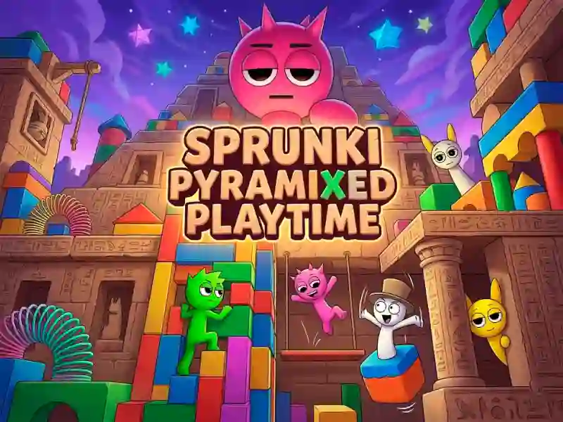 שפּיל Sprunki Pyramixed Playtime אָנליין