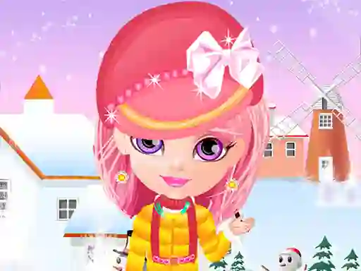 שפּיל Baby Halen Winter Dress Up אָנליין
