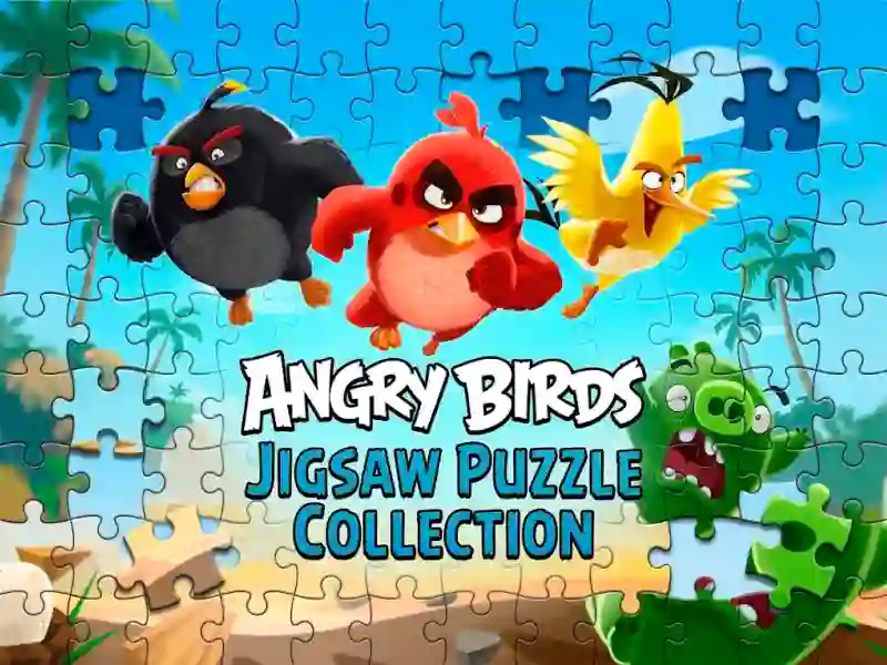 שפּיל Angry Birds Jigsaw Puzzle Collection אָנליין