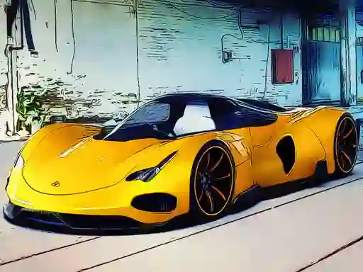 שפּיל Futuristic Car Models אָנליין