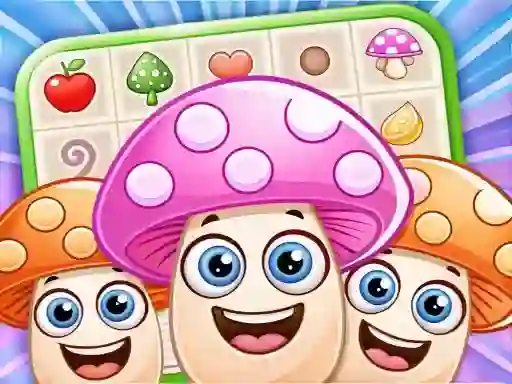שפּיל Mushroom Fever Match 3 אָנליין
