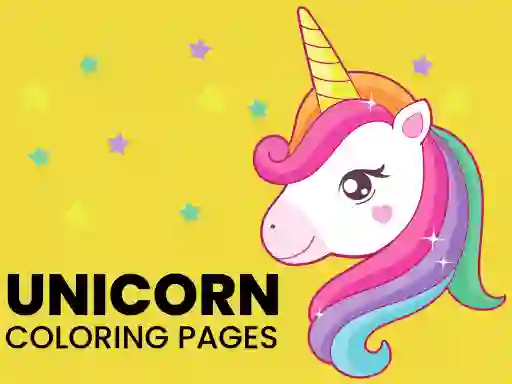 שפּיל Unicorn Coloring Pages אָנליין