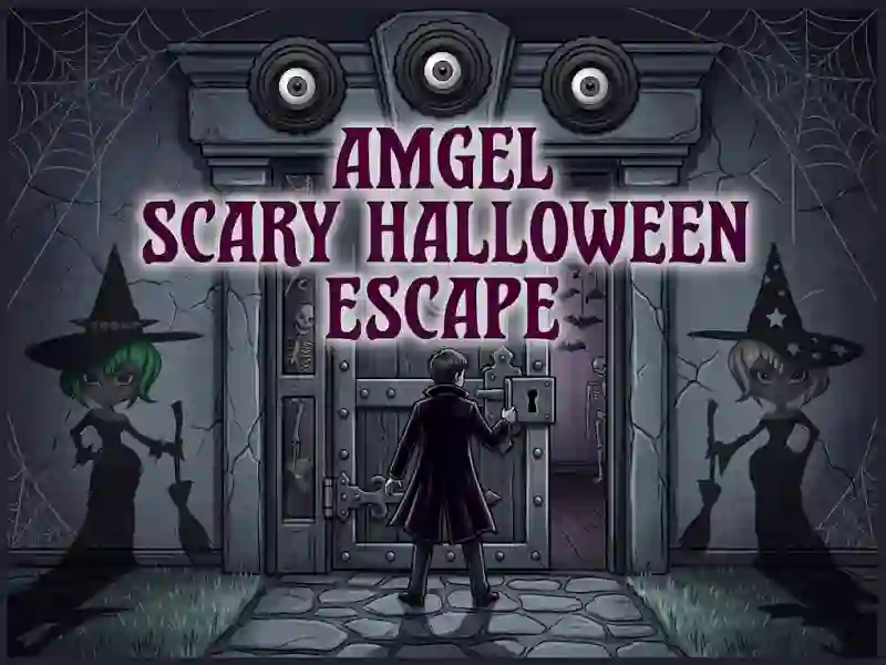 שפּיל Amgel Scary Halloween Escape אָנליין