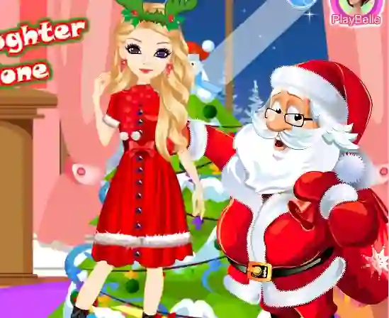 שפּיל Santa's Daughter Home Alone אָנליין