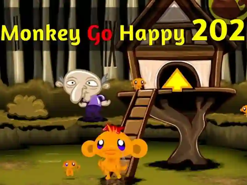 שפּיל Monkey Go Happy Stage 202 אָנליין