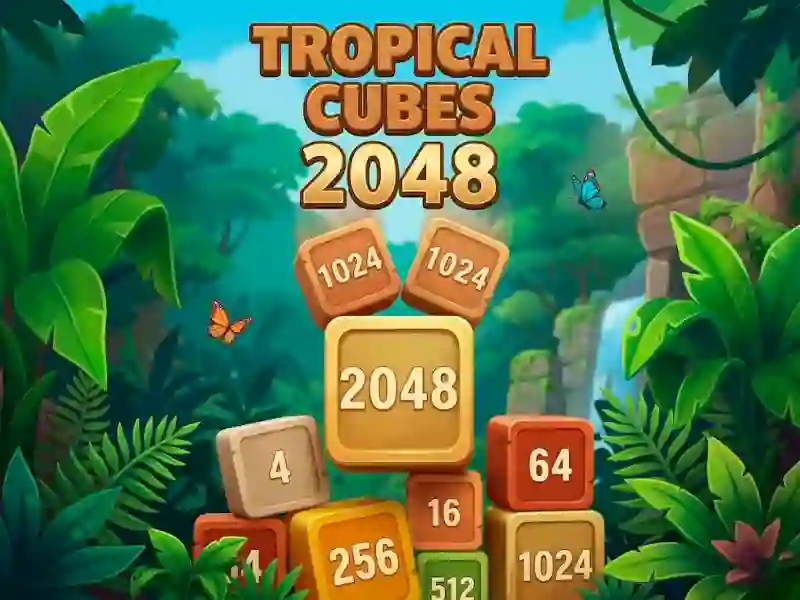 שפּיל Tropical Cubes 2048 אָנליין