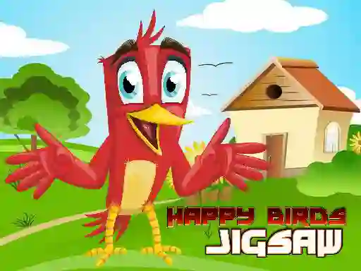 שפּיל Happy Birds Jigsaw אָנליין