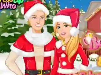 שפּיל Barbie and Ken Christmas אָנליין
