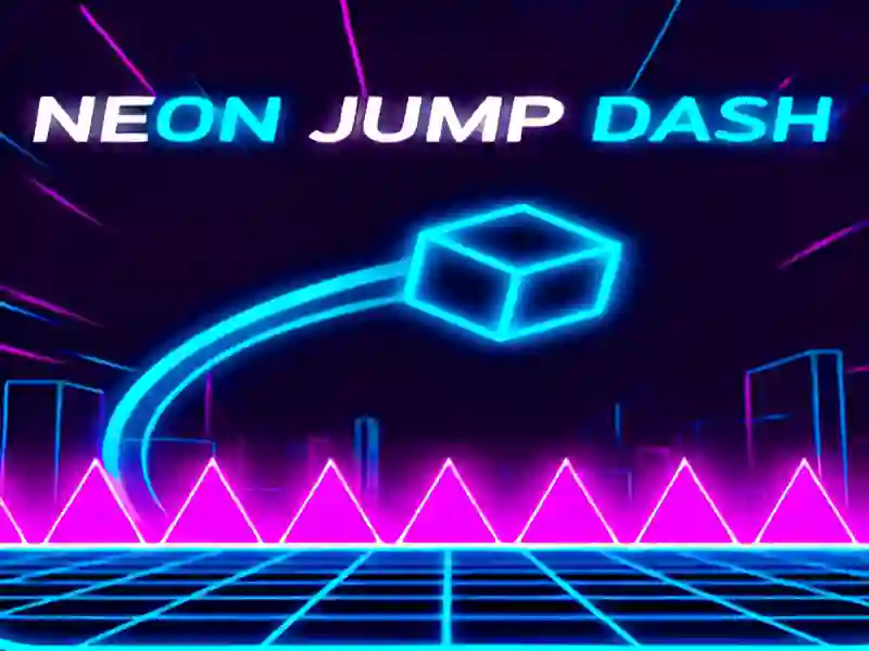 שפּיל Neon Jump Dash אָנליין