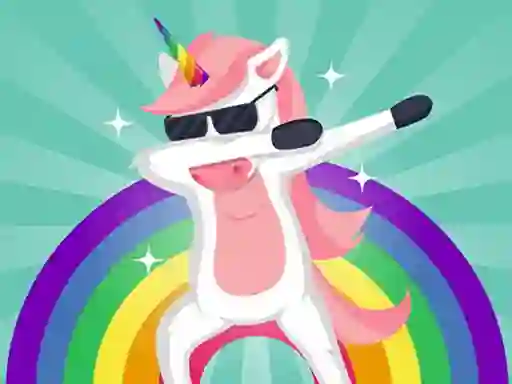 שפּיל Dab Unicorns Puzzle אָנליין